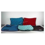 Five horse saddle pads, Roma, Amigo, Wessex