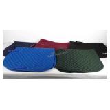 Five Dover horse saddle pads