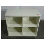 Laminate shelving cubbies, 14 x 29 x 25