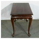 Side table with pull out writing surface, SELLER