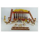 Fisher Price wooden circus toy set, some pieces
