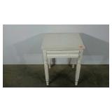 End table, painted, distressed as shown