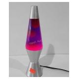 Lava lamp, 14" H