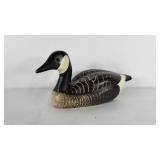 Canada Goose wooden decoy, Wildflower Decoys