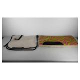 Two horse saddle pads, one Equiline