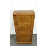 Jewelry stand, 39" tall, one handle missing