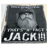 Duck Dynasty acrylic throw, 43x54