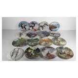 Collector plates, eight Living With Nature: