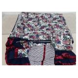 Full/Queen bedding ensemble,  comforter, dust