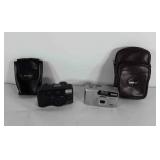 Photography group, two Pentax cameras, IQZoom