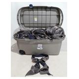 Catering chair ties,  approximately 300, plus