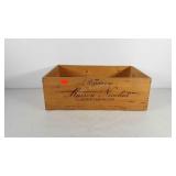 Wooden wine shipping crate, Réserve Maison