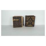 2 Holy Bibles. Both were printed in the late