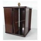Bombay Furniture lazy Susan style CD tower. Holds