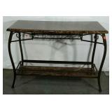 Server, faux marble, 21 x 48 x 37, space to hang