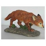 Fox figurine. 12" long and 6" tall.