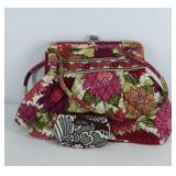 Vera Bradley purse and coin purse