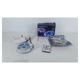 Flexible LED strip in box, includes two strands