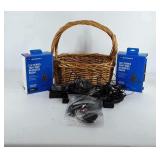 Basket of Motorola clp series two way business