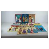 Tom Tierney paper doll books, includes Fashion