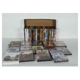 Approximately 40 movies on DVD. see pictures for