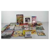 Books, variety of subjects