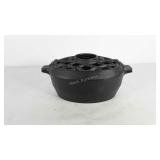 John Wright cast iron filigree steamer
