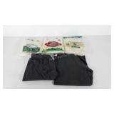 Thermal underwear, two pants, three shorts, size