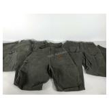 Carhartt work pants, size 32x34 and 33x34, have