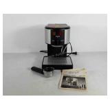 Krups espresso/cappuccino machine, powers on