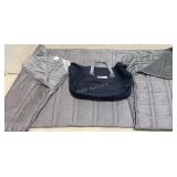 Omstyle weighted blanket with velour backing and