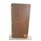 Laminated folding table. 24"×48". Has some use