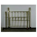 Brass bed, full size. Lightweight with rails and
