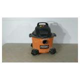 RIDGID shop vac. Tested and works, but no hose or