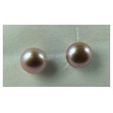 Freshwater pearl earrings