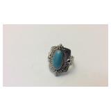 Blue stone ring size 7.5