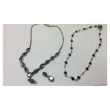 Two necklace one has damage