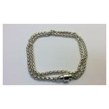 Sterling silver necklace 55grams