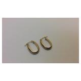 14k gold hoop earrings