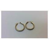 14k gold hoop earrings