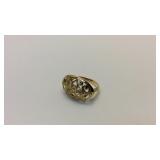 4K gold ring size 8