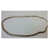 Sterling silver necklace 45grams