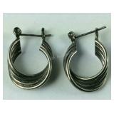 Sterling silver earrings