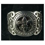 Size 11, stainless steel ring