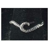Size 9 Sterling silver ring