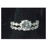 Size 7 stainless steel ring set