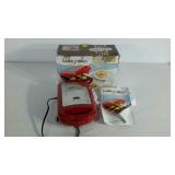 Babycakes pie pop maker with box, tray and