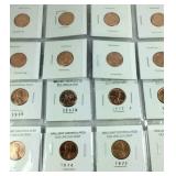 Old Lincoln cents and commemorative medallions