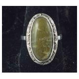 Size 7.5, Yellow Jasper