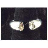 Size 5.25, Well-Made Heavy Silver Toe Ring,